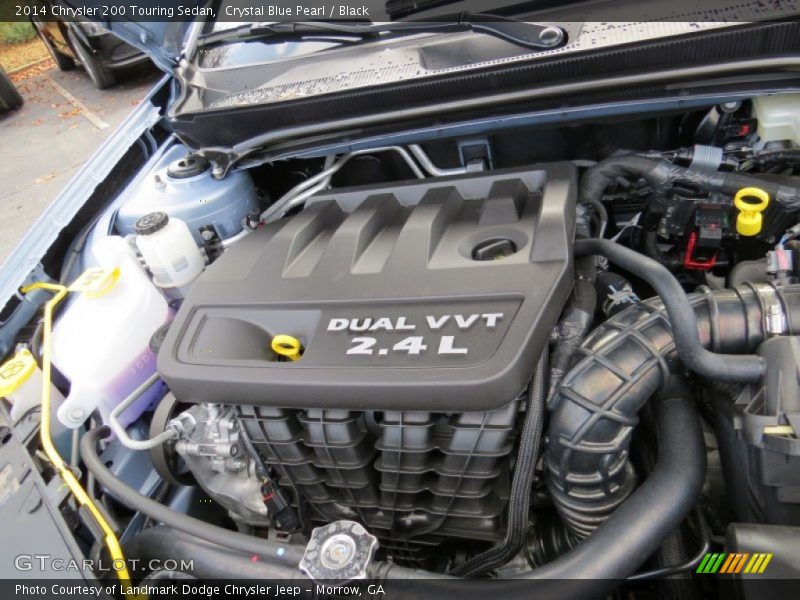 Crystal Blue Pearl / Black 2014 Chrysler 200 Touring Sedan
