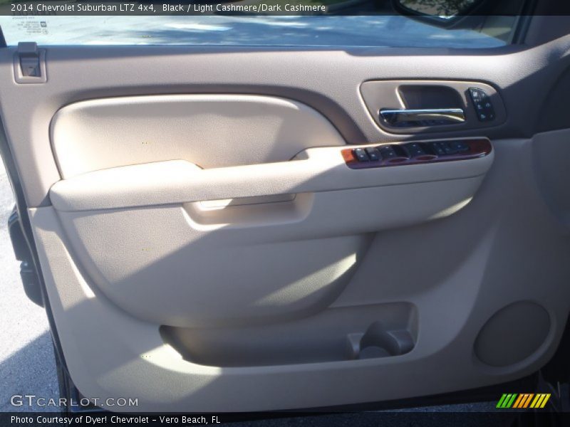 Black / Light Cashmere/Dark Cashmere 2014 Chevrolet Suburban LTZ 4x4