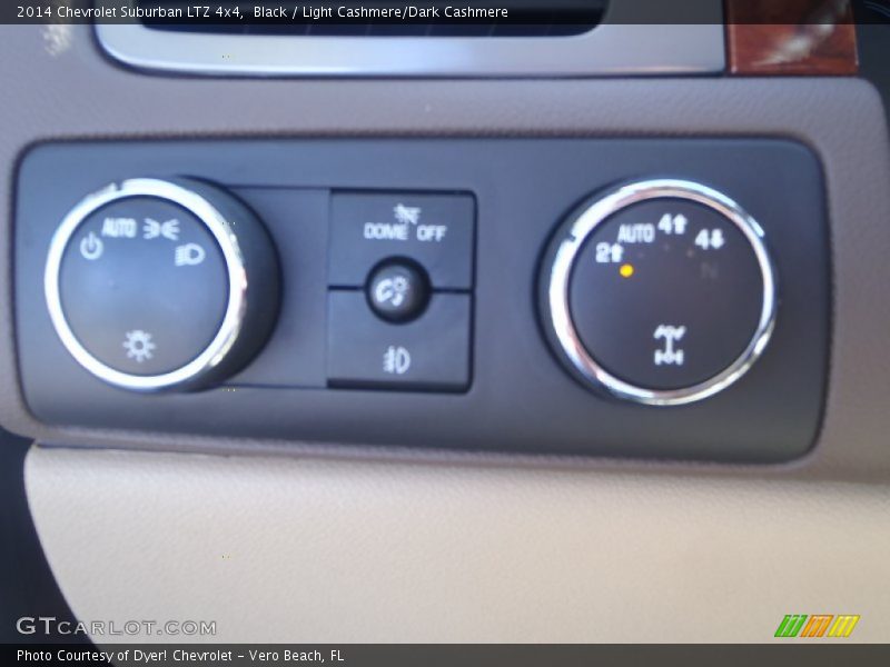 Black / Light Cashmere/Dark Cashmere 2014 Chevrolet Suburban LTZ 4x4