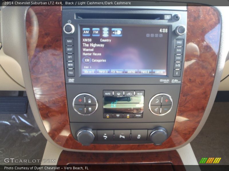 Black / Light Cashmere/Dark Cashmere 2014 Chevrolet Suburban LTZ 4x4