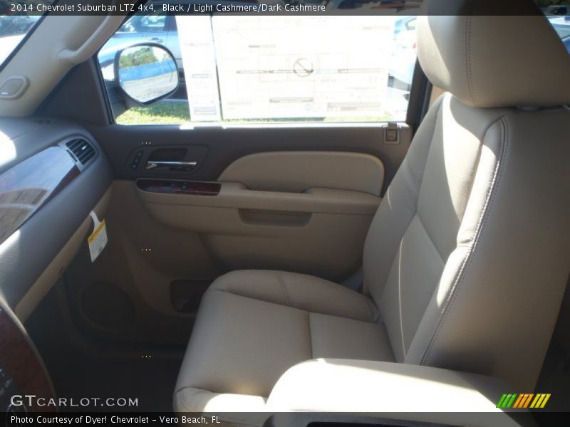 Black / Light Cashmere/Dark Cashmere 2014 Chevrolet Suburban LTZ 4x4