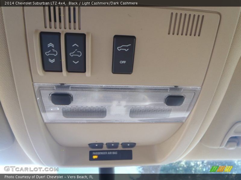 Black / Light Cashmere/Dark Cashmere 2014 Chevrolet Suburban LTZ 4x4