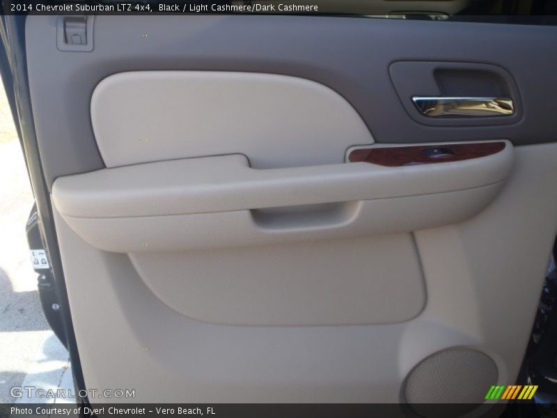 Black / Light Cashmere/Dark Cashmere 2014 Chevrolet Suburban LTZ 4x4