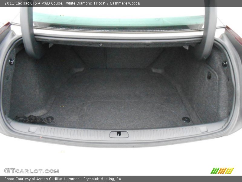 White Diamond Tricoat / Cashmere/Cocoa 2011 Cadillac CTS 4 AWD Coupe
