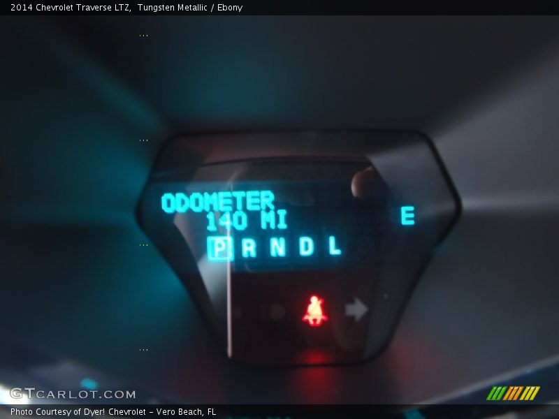 Tungsten Metallic / Ebony 2014 Chevrolet Traverse LTZ