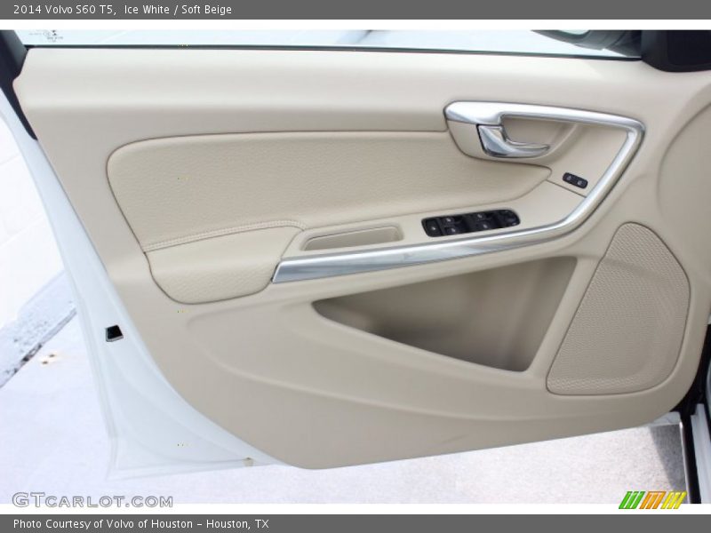 Ice White / Soft Beige 2014 Volvo S60 T5