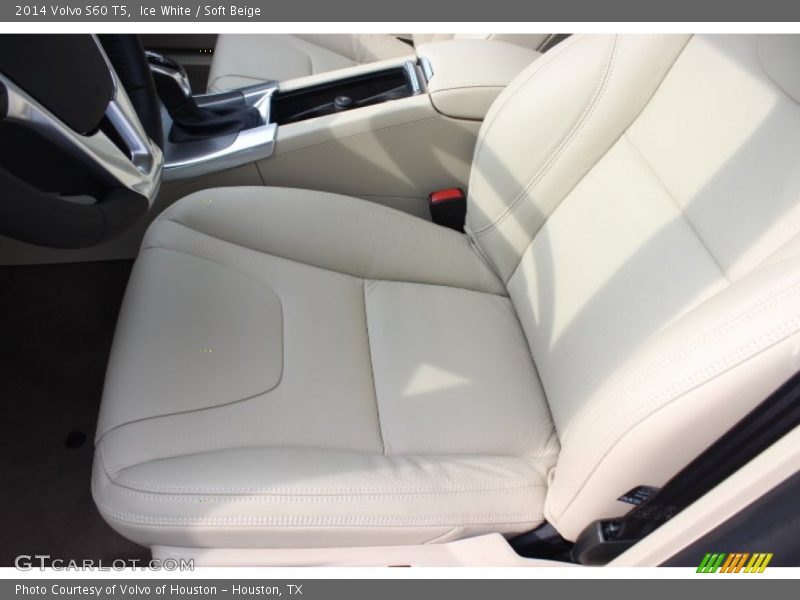 Ice White / Soft Beige 2014 Volvo S60 T5