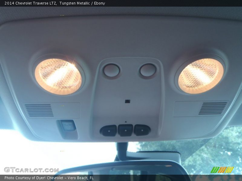 Tungsten Metallic / Ebony 2014 Chevrolet Traverse LTZ