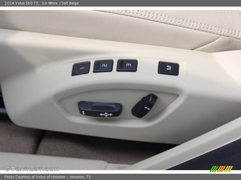 Ice White / Soft Beige 2014 Volvo S60 T5
