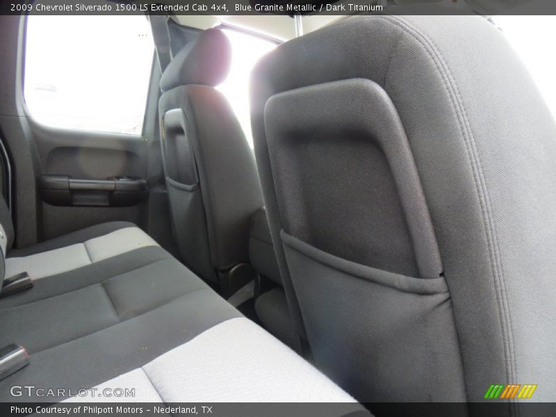 Blue Granite Metallic / Dark Titanium 2009 Chevrolet Silverado 1500 LS Extended Cab 4x4
