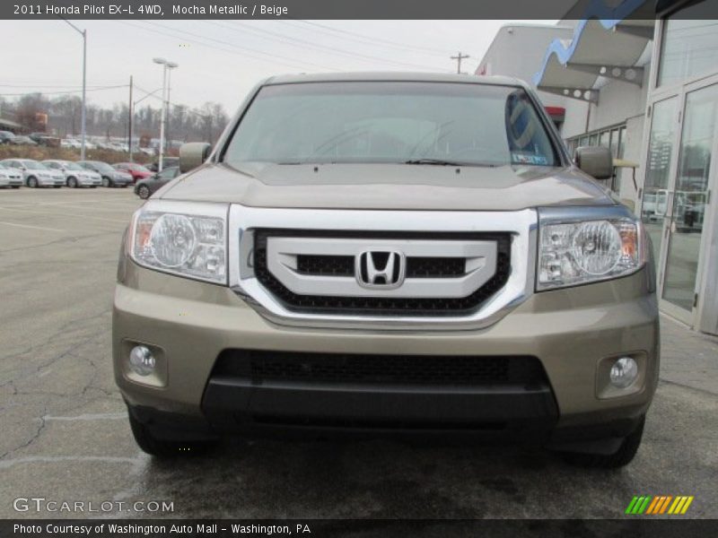 Mocha Metallic / Beige 2011 Honda Pilot EX-L 4WD