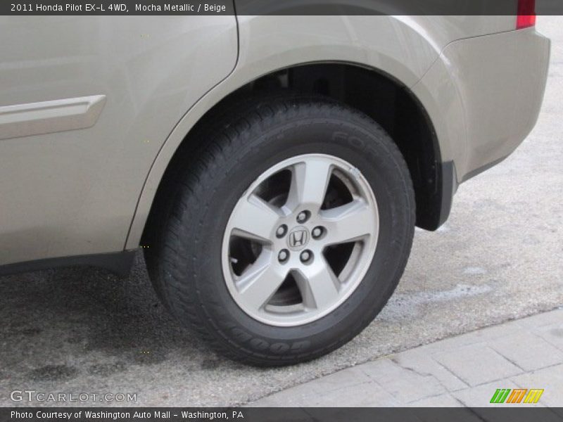 Mocha Metallic / Beige 2011 Honda Pilot EX-L 4WD