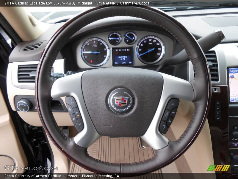  2014 Escalade ESV Luxury AWD Steering Wheel