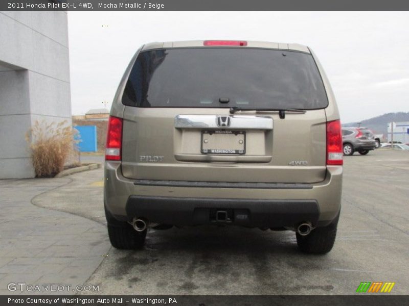 Mocha Metallic / Beige 2011 Honda Pilot EX-L 4WD