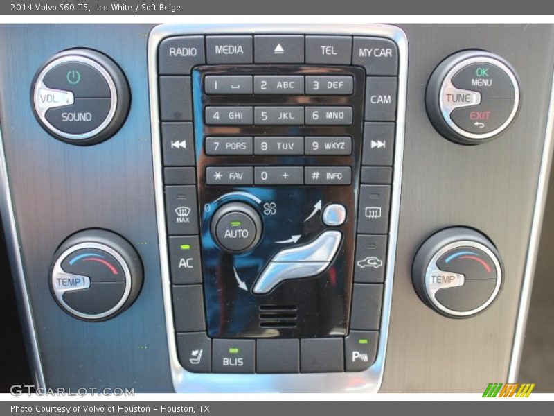 Ice White / Soft Beige 2014 Volvo S60 T5