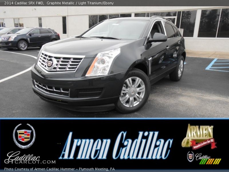 Graphite Metallic / Light Titanium/Ebony 2014 Cadillac SRX FWD