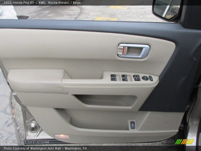 Mocha Metallic / Beige 2011 Honda Pilot EX-L 4WD