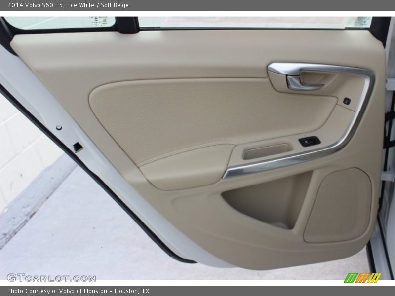 Ice White / Soft Beige 2014 Volvo S60 T5