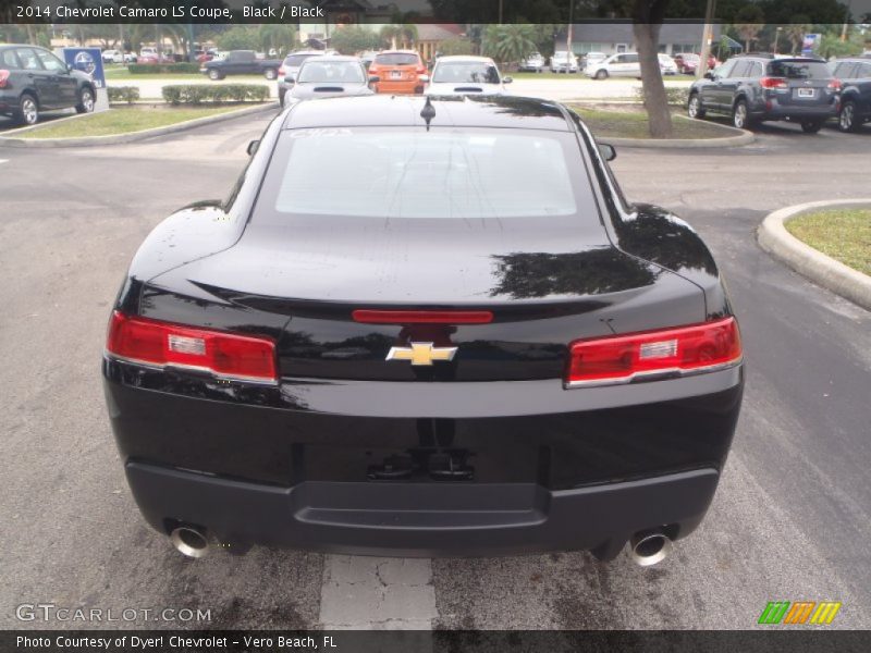 Black / Black 2014 Chevrolet Camaro LS Coupe