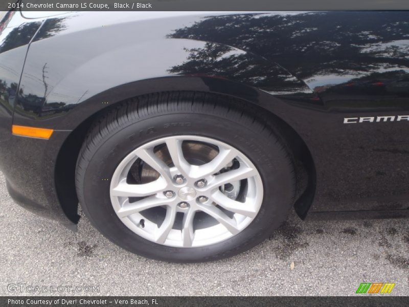 Black / Black 2014 Chevrolet Camaro LS Coupe