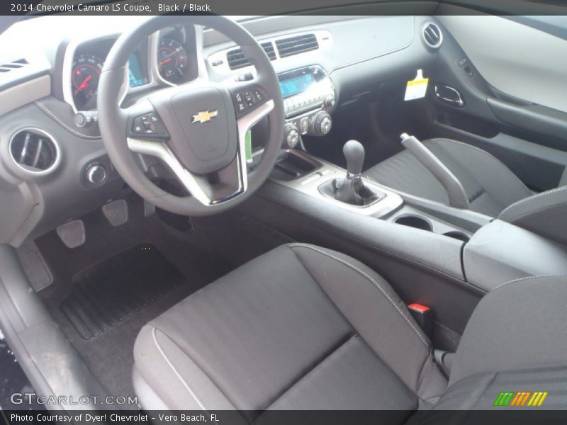 Black / Black 2014 Chevrolet Camaro LS Coupe