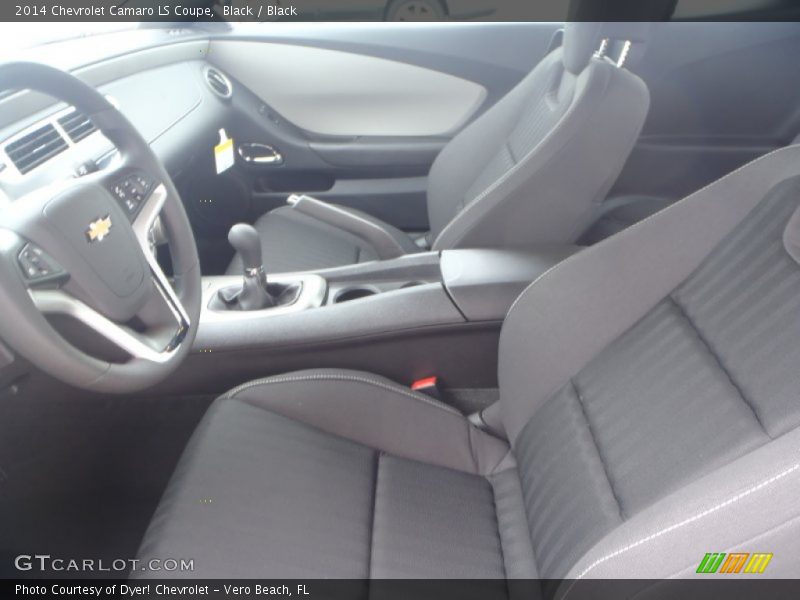 Black / Black 2014 Chevrolet Camaro LS Coupe