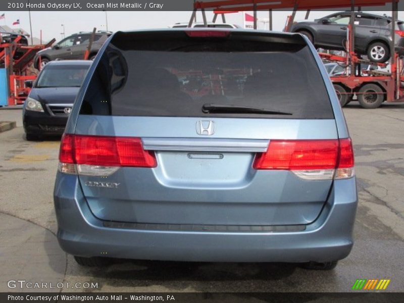 Ocean Mist Metallic / Gray 2010 Honda Odyssey LX