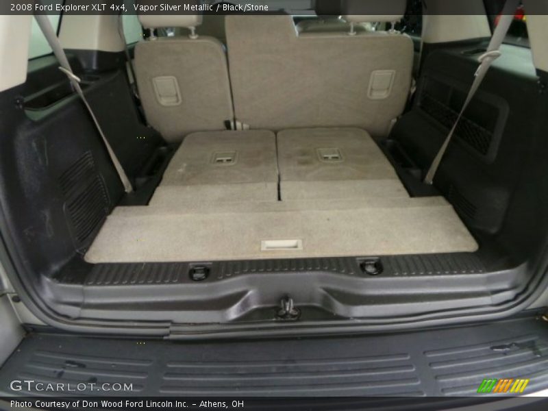 Vapor Silver Metallic / Black/Stone 2008 Ford Explorer XLT 4x4