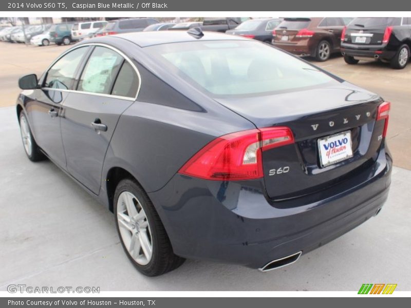 Caspian Blue Metallic / Off Black 2014 Volvo S60 T5