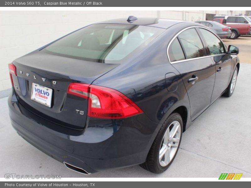 Caspian Blue Metallic / Off Black 2014 Volvo S60 T5