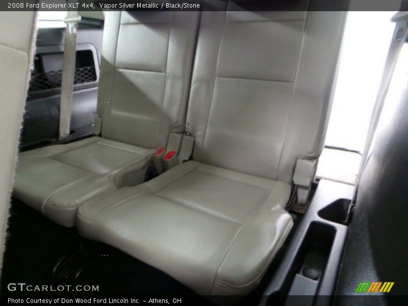 Vapor Silver Metallic / Black/Stone 2008 Ford Explorer XLT 4x4