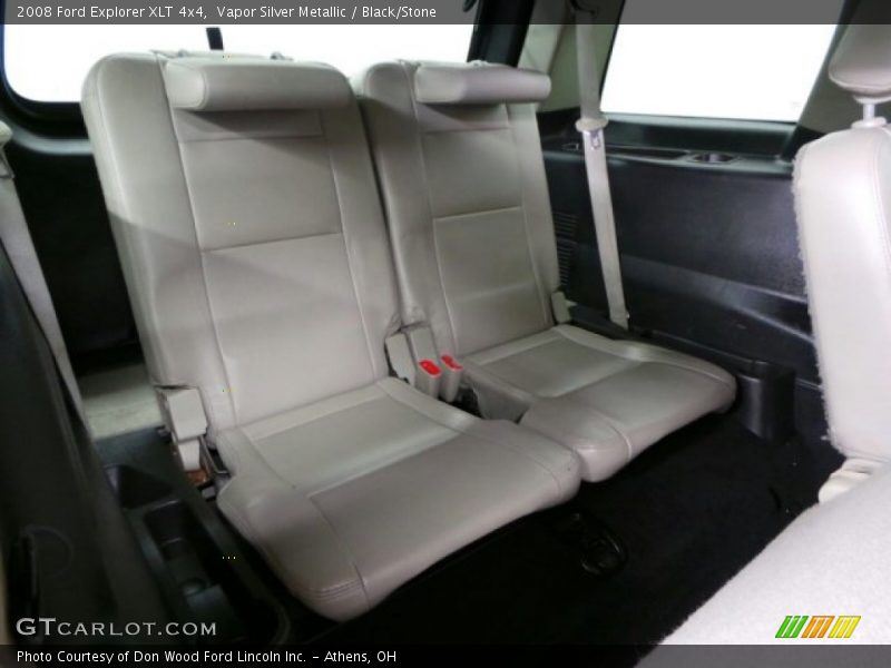 Vapor Silver Metallic / Black/Stone 2008 Ford Explorer XLT 4x4