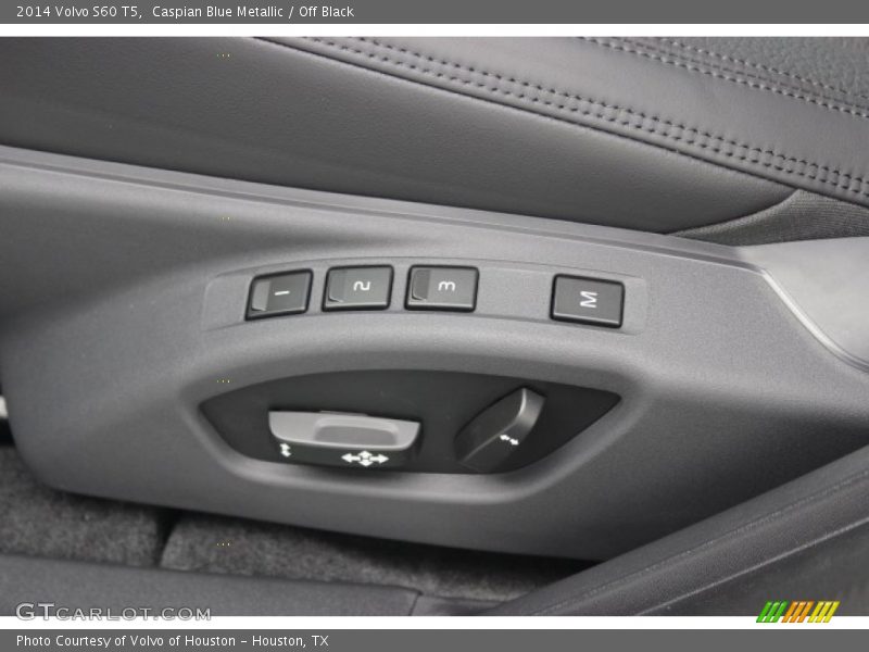 Caspian Blue Metallic / Off Black 2014 Volvo S60 T5