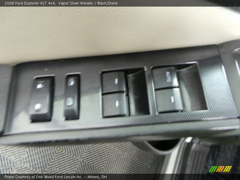 Vapor Silver Metallic / Black/Stone 2008 Ford Explorer XLT 4x4