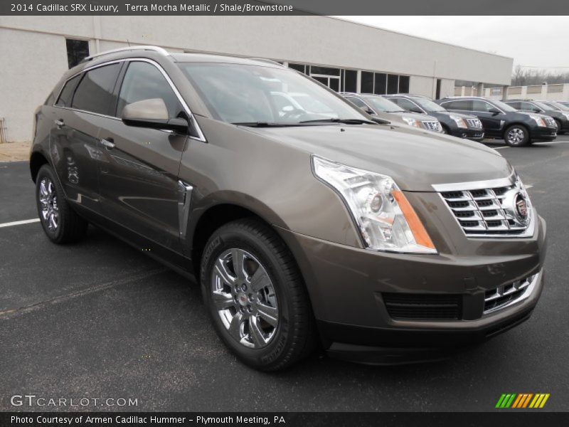 Terra Mocha Metallic / Shale/Brownstone 2014 Cadillac SRX Luxury
