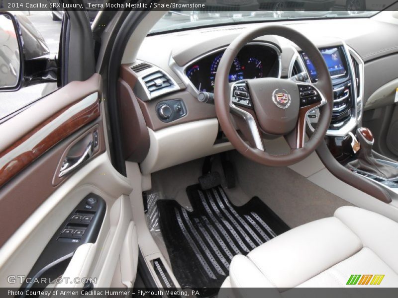 Terra Mocha Metallic / Shale/Brownstone 2014 Cadillac SRX Luxury