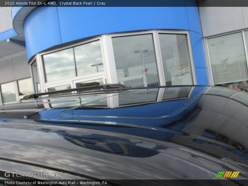 Crystal Black Pearl / Gray 2010 Honda Pilot EX-L 4WD