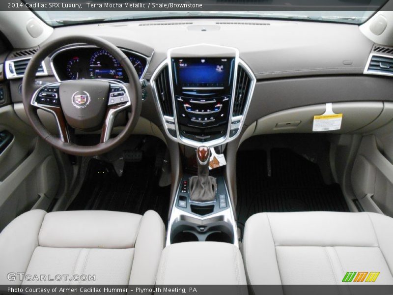 Terra Mocha Metallic / Shale/Brownstone 2014 Cadillac SRX Luxury