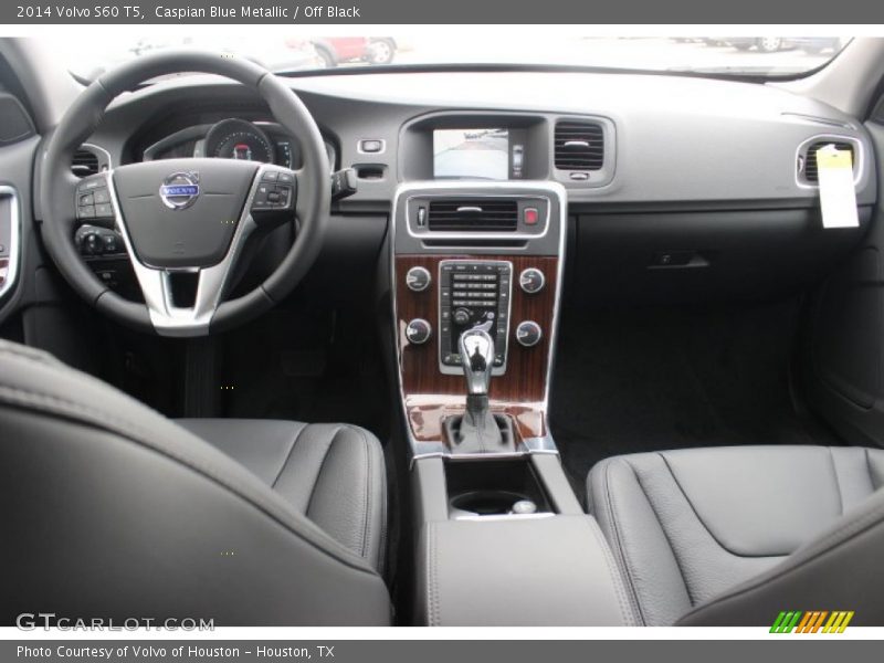 Caspian Blue Metallic / Off Black 2014 Volvo S60 T5