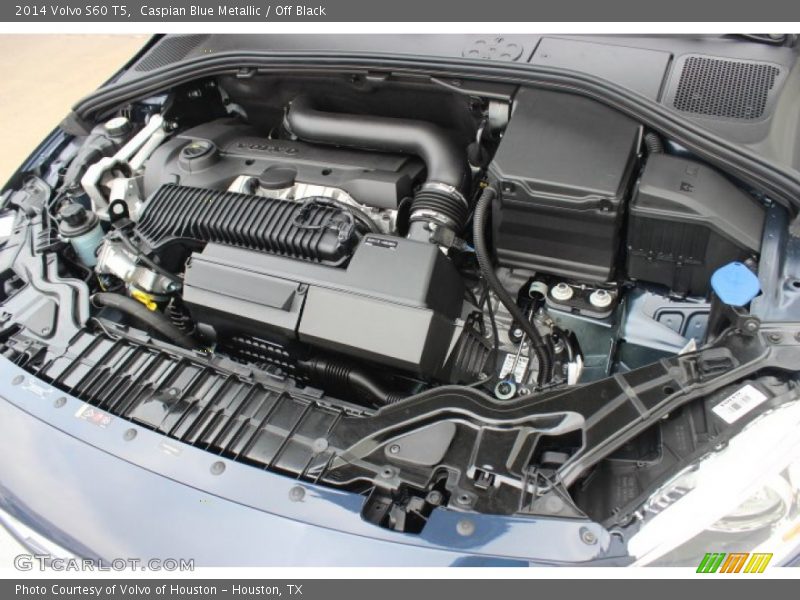 Caspian Blue Metallic / Off Black 2014 Volvo S60 T5