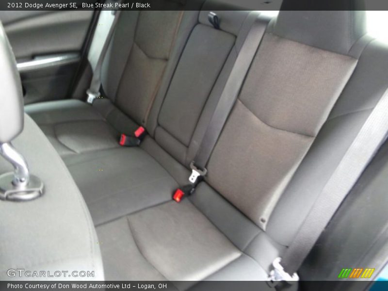 Blue Streak Pearl / Black 2012 Dodge Avenger SE