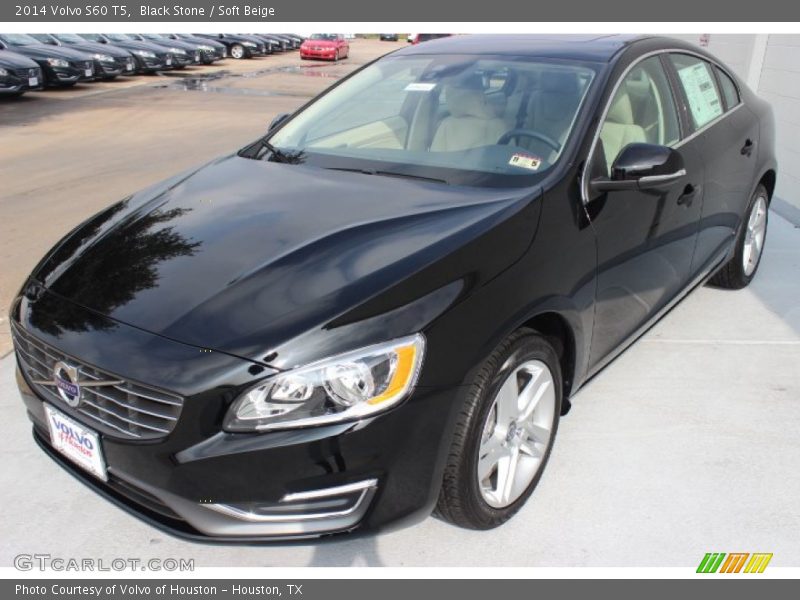 Black Stone / Soft Beige 2014 Volvo S60 T5