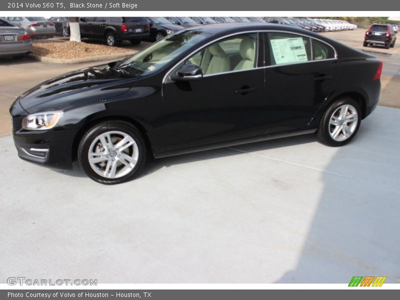 Black Stone / Soft Beige 2014 Volvo S60 T5