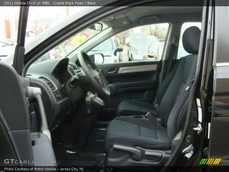 Crystal Black Pearl / Black 2011 Honda CR-V LX 4WD