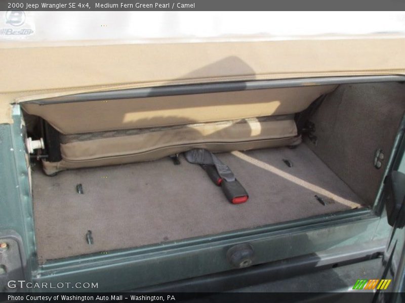 Medium Fern Green Pearl / Camel 2000 Jeep Wrangler SE 4x4