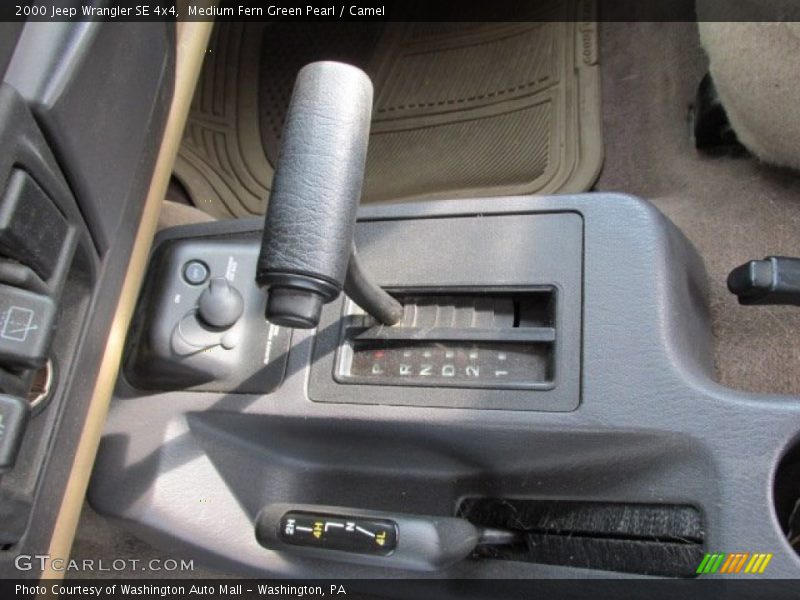 Medium Fern Green Pearl / Camel 2000 Jeep Wrangler SE 4x4