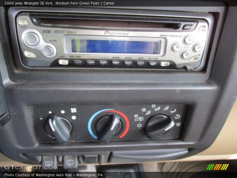 Medium Fern Green Pearl / Camel 2000 Jeep Wrangler SE 4x4