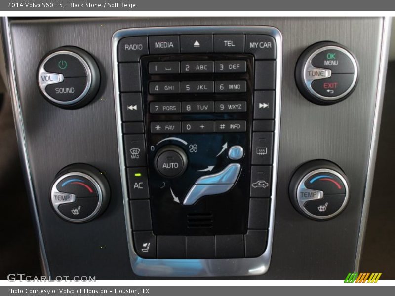 Black Stone / Soft Beige 2014 Volvo S60 T5