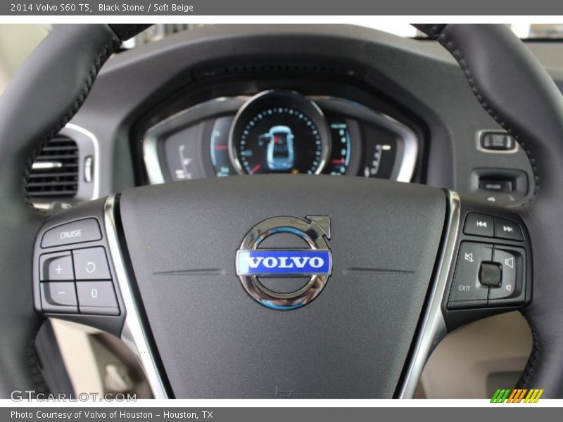 Black Stone / Soft Beige 2014 Volvo S60 T5
