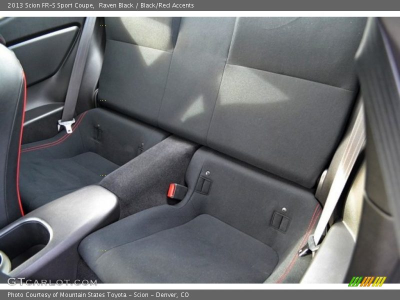 Raven Black / Black/Red Accents 2013 Scion FR-S Sport Coupe